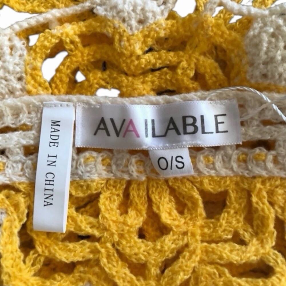 Available Oversized Cropped Boho Vibes Festival Dream One Size NWT Hippie Chic - Picture 9 of 16